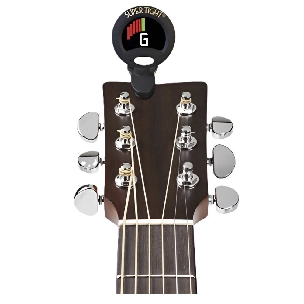 Snark ST-8 Super Tight RE Rechargeable Clip-On Tuner for All Instruments, Black - Picture 4 of 7
